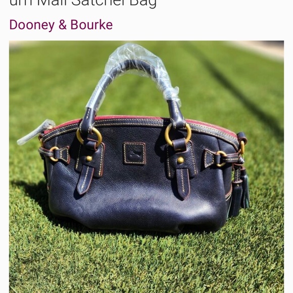 New Dooney and Bourke Florentine mail satchel - Picture 1 of 3